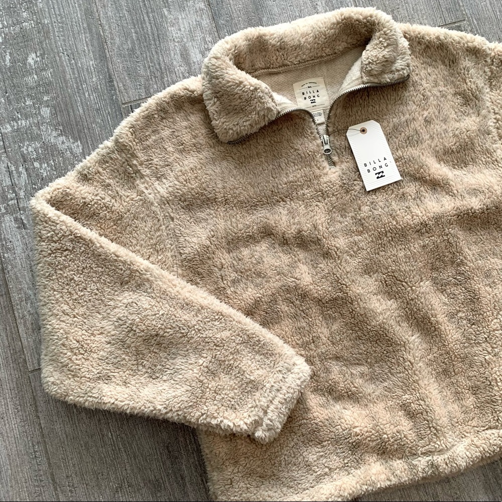 🔥🔥BILLABONG - CATCHUP HALF ZIP CREW POLAR FLEECE🔥🔥 - Picture 4 of 8